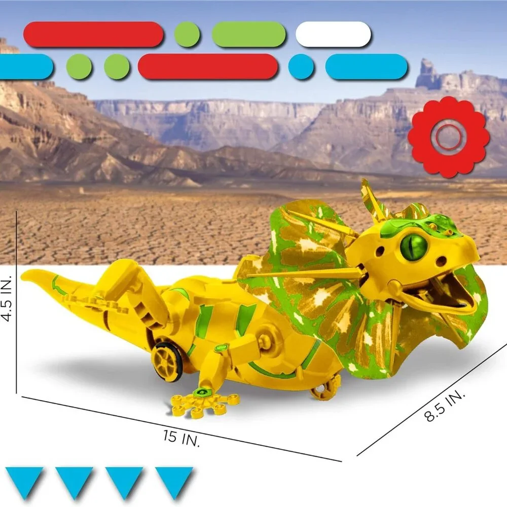 NEW Discovery Kids Robot RC Frilled Lizard Wireless Controller with Motion Activ